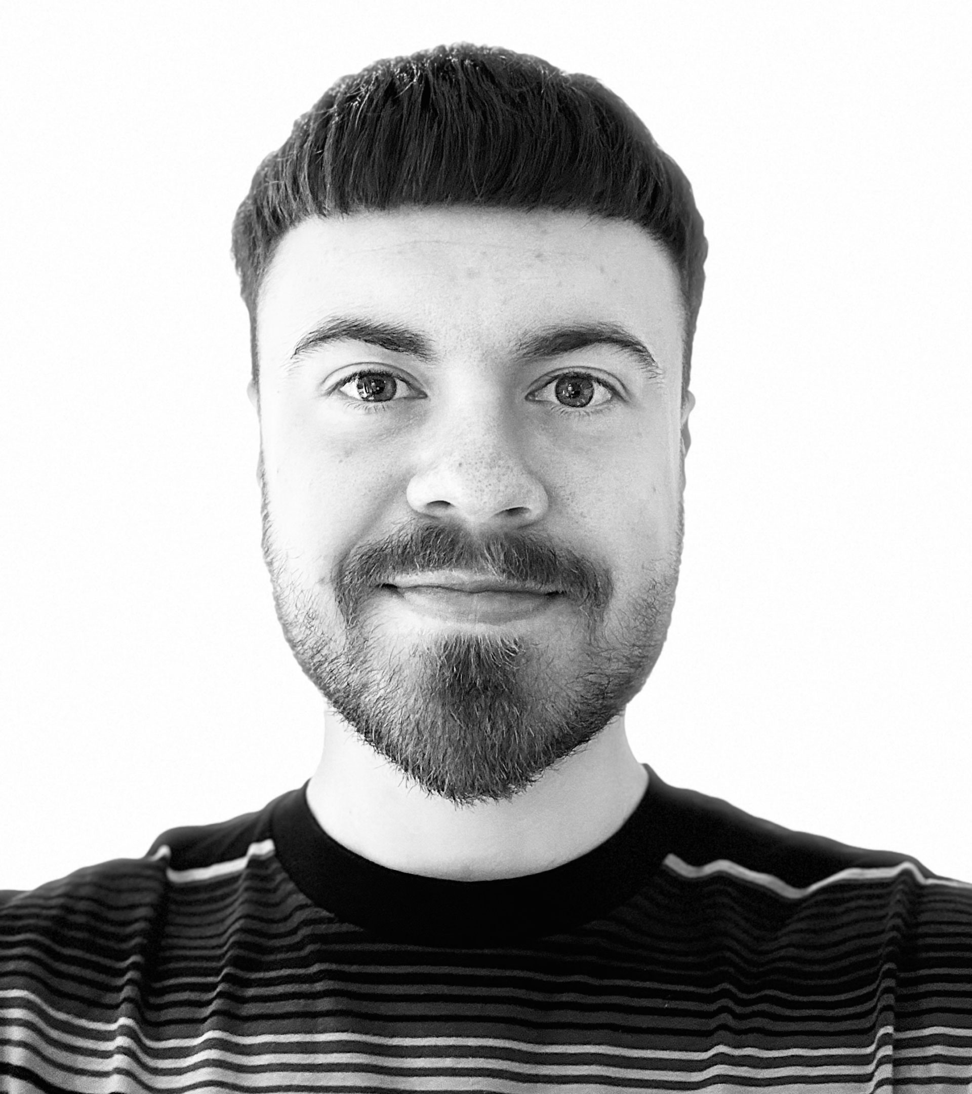 A portrait photo of Liam Hall