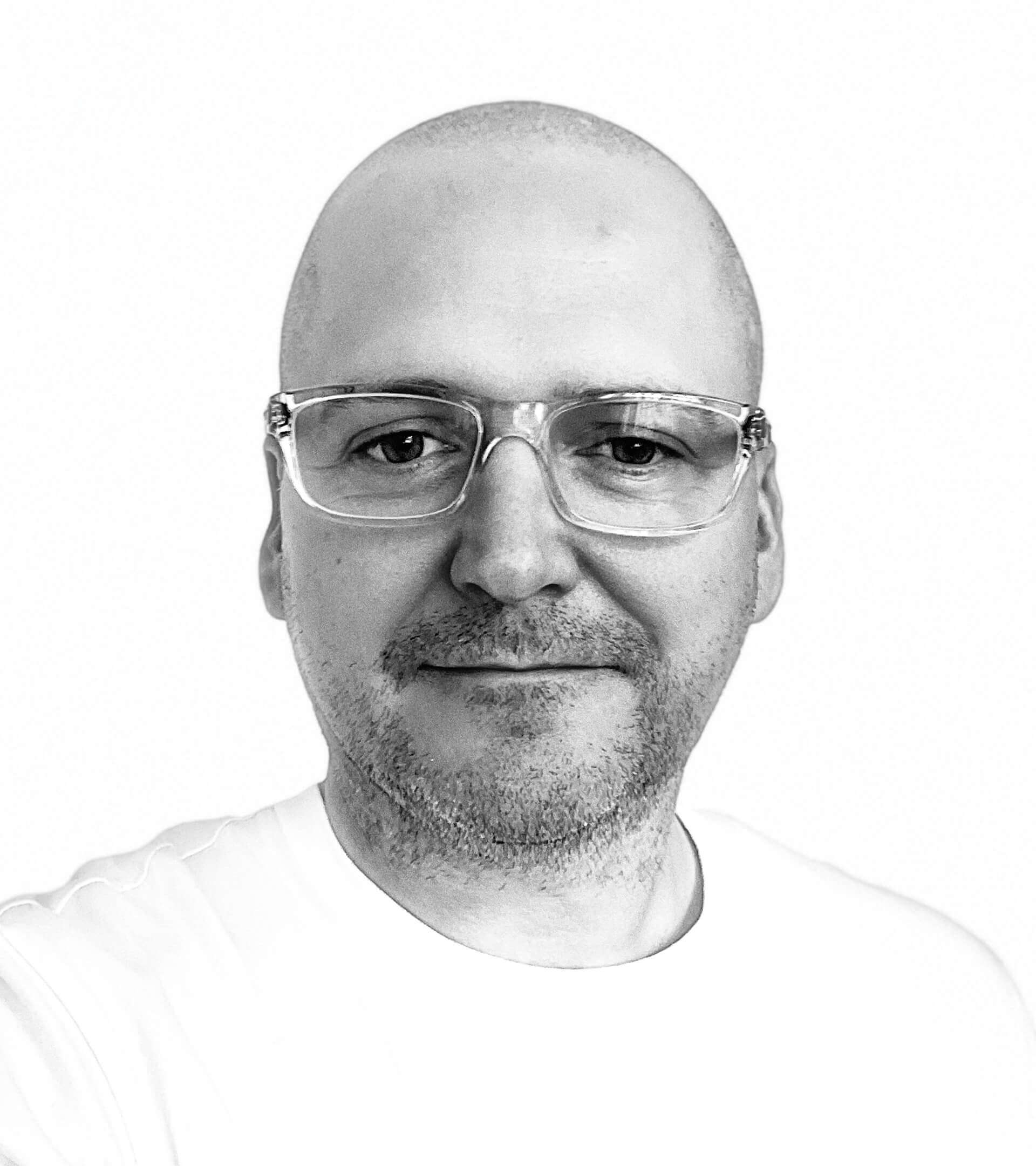 A portrait photo of Paul Musgrave